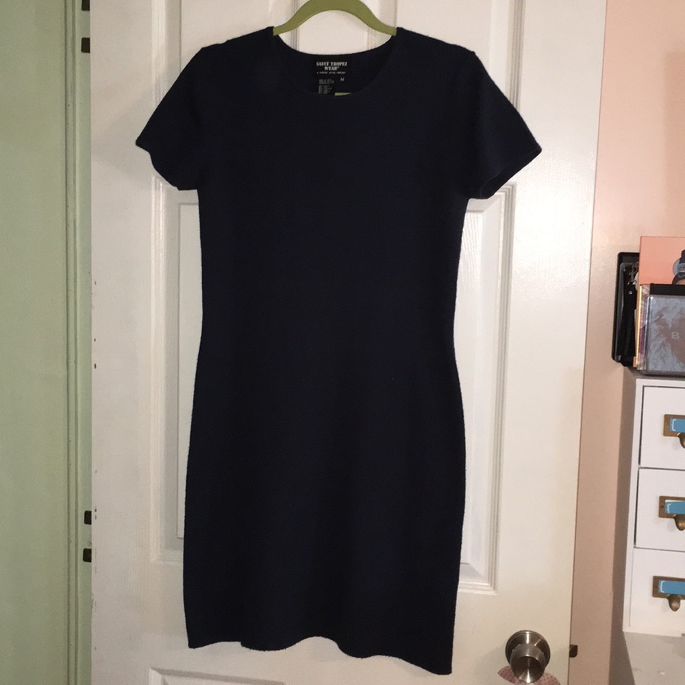 Dark Gray Knit Dress Size M
